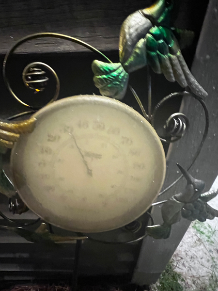 Temperator gauge - 30 degees