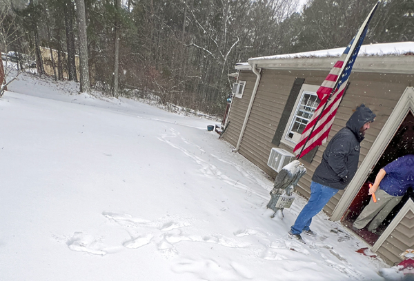 Lee Duquette and his grandso