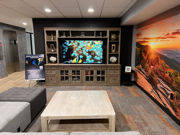 lobby area