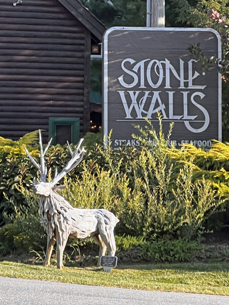 wooden deer