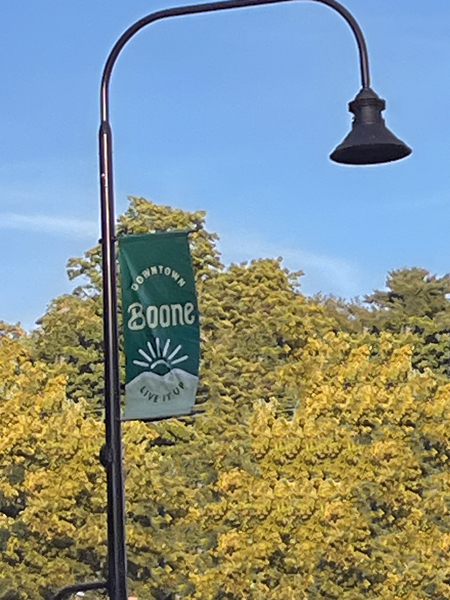 Downtown Boone flag