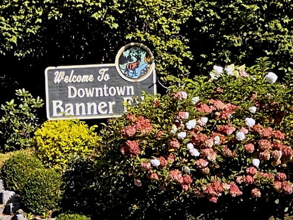 Welcome to Banner Elk sign