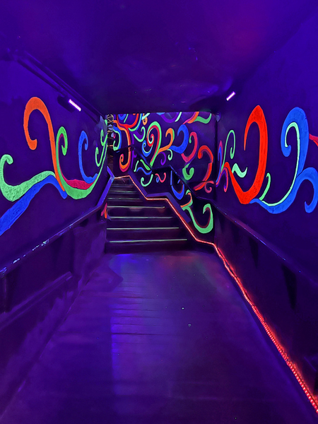 stairs to exit