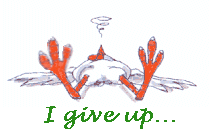 I giv up