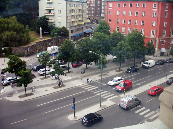 view from Monica Ekedahl's windo