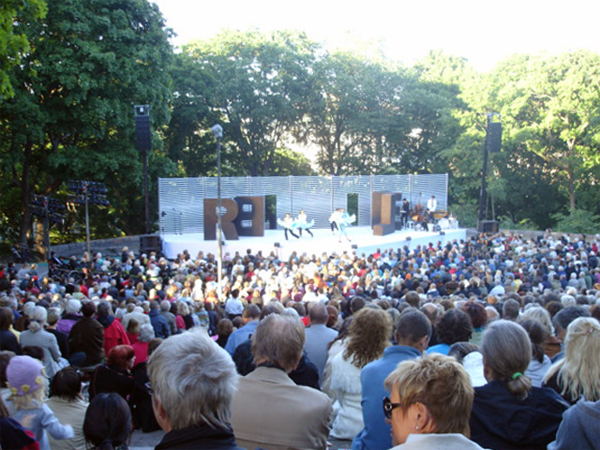 concert in Sweden