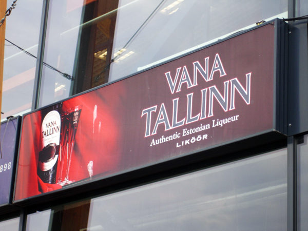 Vana Tallinn sign