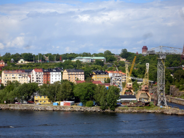 view from the ship