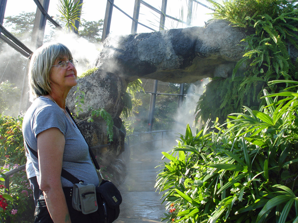 Monica at Butterfly World