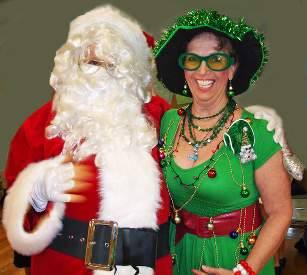 Santa Claus and Karen Duquette