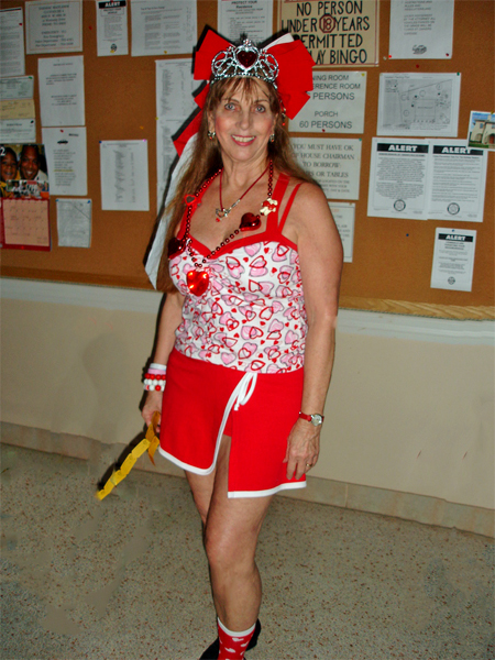 Karen Duquette on Valentines Day 2009