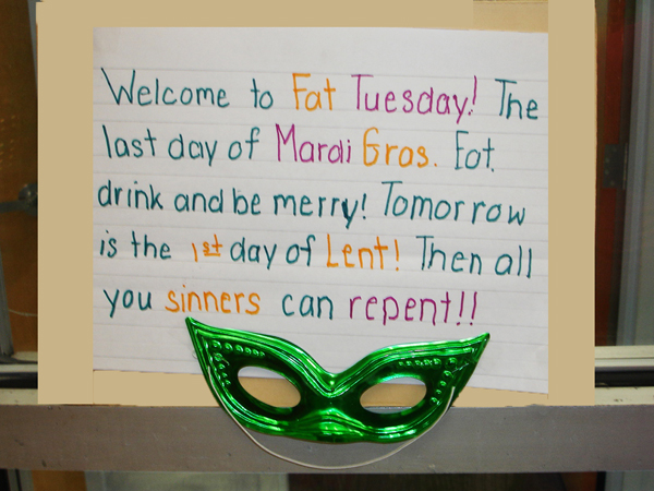 Fat Tuesday information