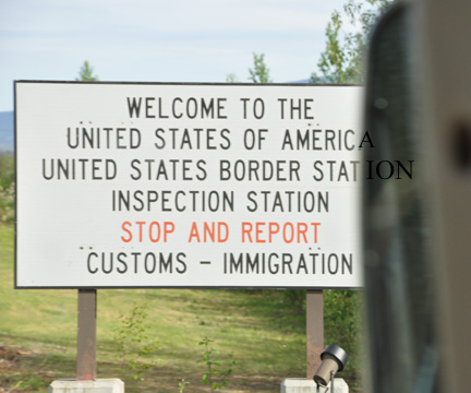 Border sign