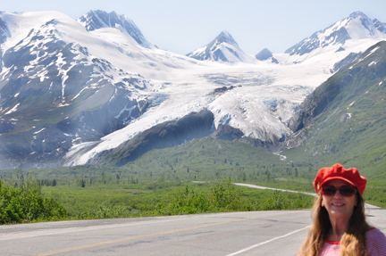Karen Duquette and WORTHINGTON GLACIER
