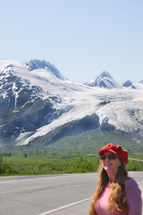 Karen Duquette and WORTHINGTON GLACIER