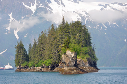 approaching an island