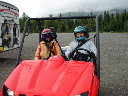 the two RV Gypsies ready to go on an adventure