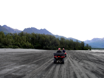 the start of the ATV trip