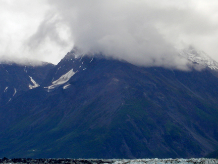 a  close up of the mountain