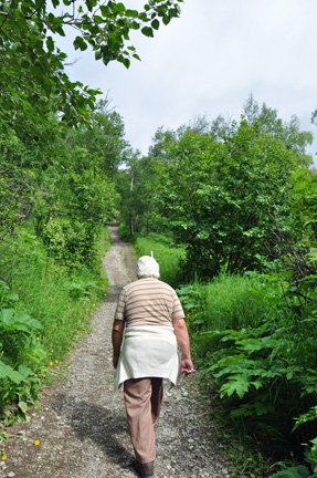 Lee on the Matanuska Peak Trail