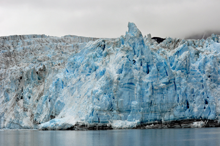 Surprise Glacier's pointy tower