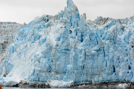 Surprise Glacier's pointy tower