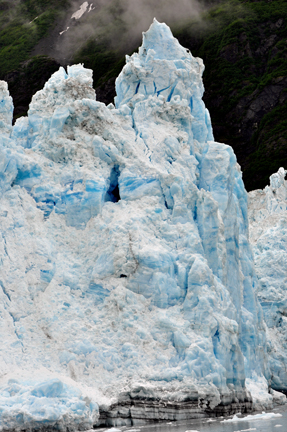 Surprise Glacier's pointy tower