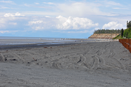 low tide