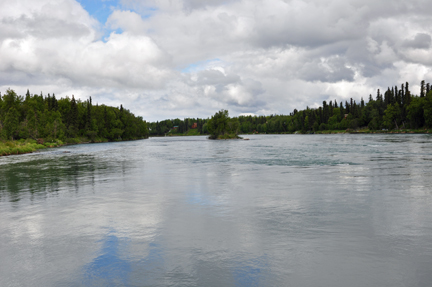 the world famous Kenai River