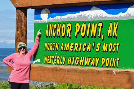 North America's Most Westerly Highway Point