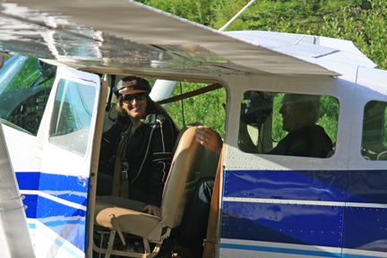 the two RV Gypsies in the floatplane