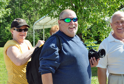 Lee with New RV Friends - Tina and John 