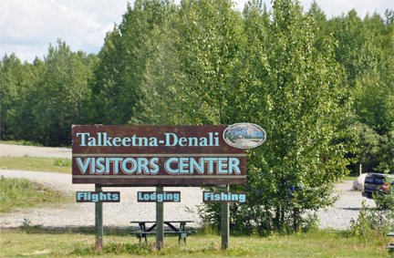 sign - Talkeetna-Denali Visitors Center