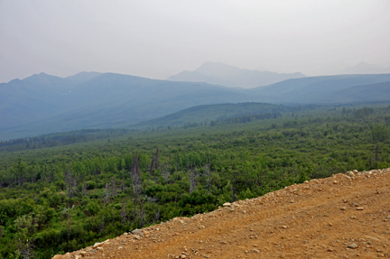 riding near the edge of big cliffs