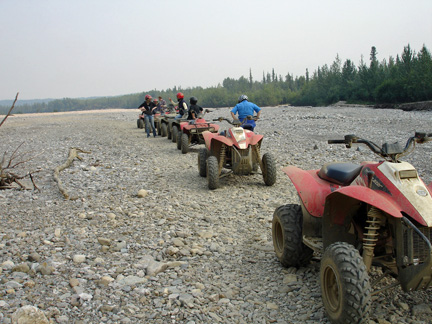 the rocky trail