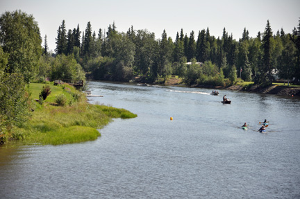 kayakers