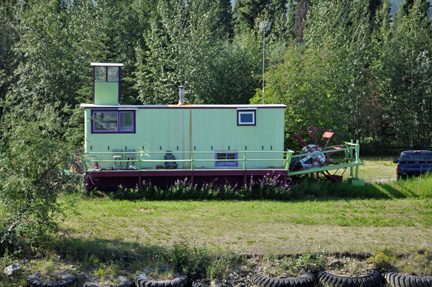 an old paddle wheel boat