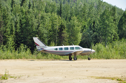 airport at Cheno Hot Springs