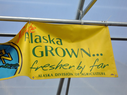 Alaska grown sign