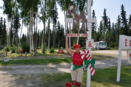 Karen Duquette on Rudolph Lane