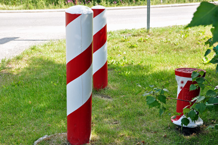 candy cane  poles