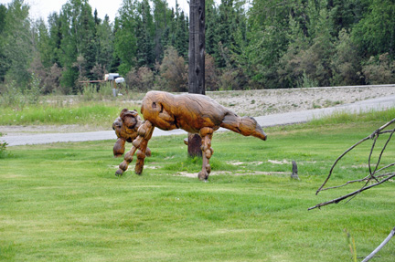 burl carving