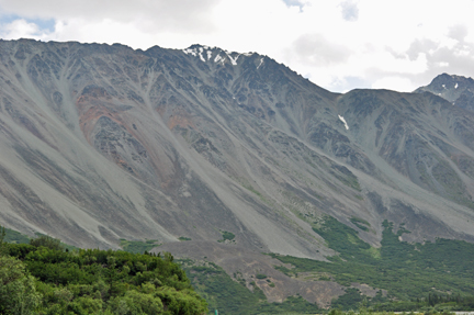 Rainbow Ridge and Rainbow Mountain