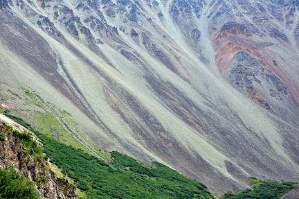 Rainbow Ridge and Rainbow Mountain