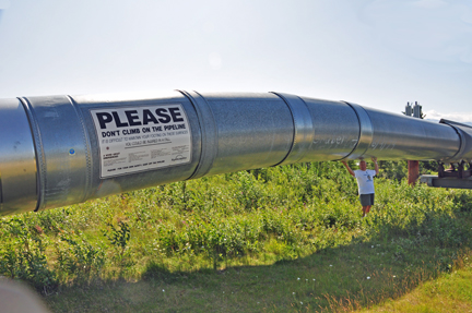 Lee Duquette and the Alaska pipeline