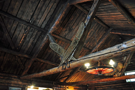 inside the Carriage House Restaurant