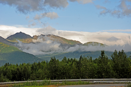 clouds & mountains