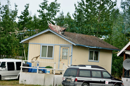 housing along the road-side