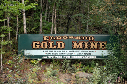 sign - ElDororado Gold Mine