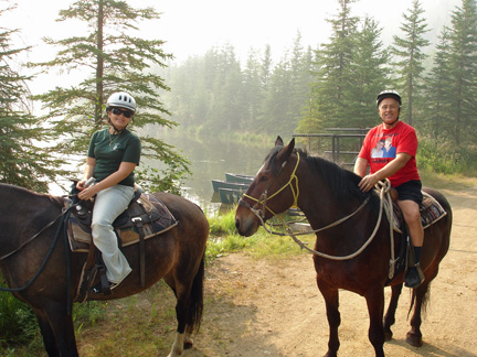 horseback riding in Alaska